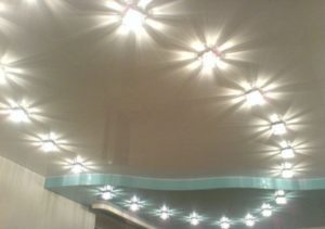 Как оптимально расположить светильники на потолке