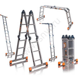 Секционные лестницы широко применяют в быту, строительстве и на производстве