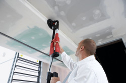 Потолок под покраску своими руками: подготовка к работе, пошаговая инструкция в фото
