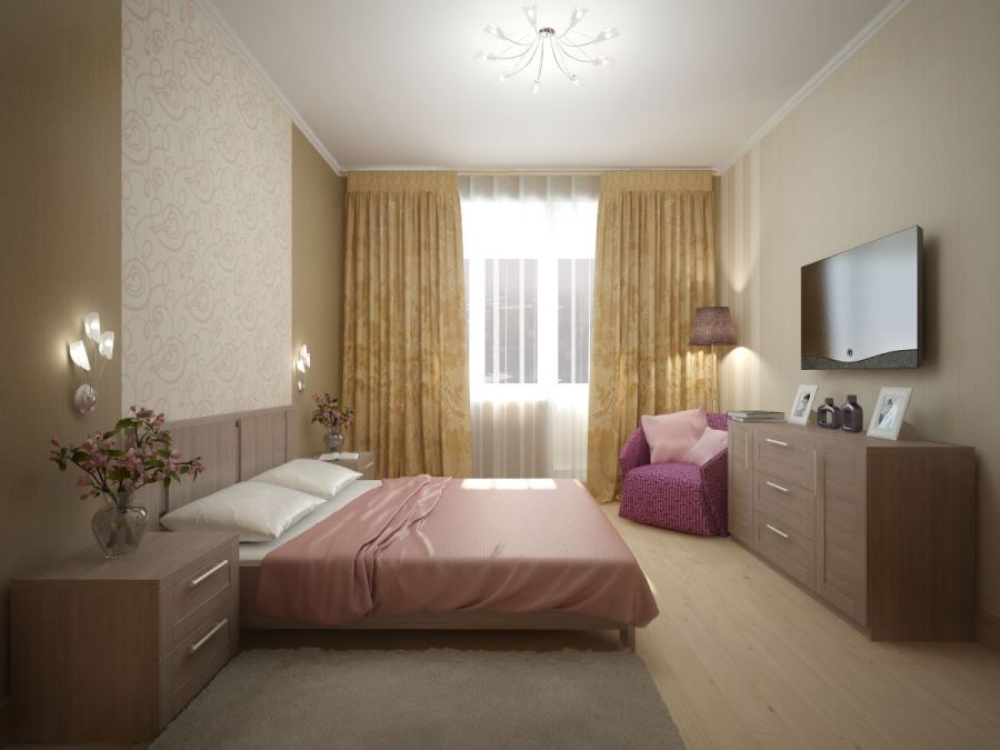 Спальня В Обычной Квартире Фото Дизайн