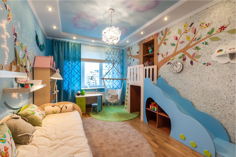 Краска для интерьера детской комнаты
