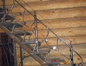 Как сделать металлическую лестницу своими руками