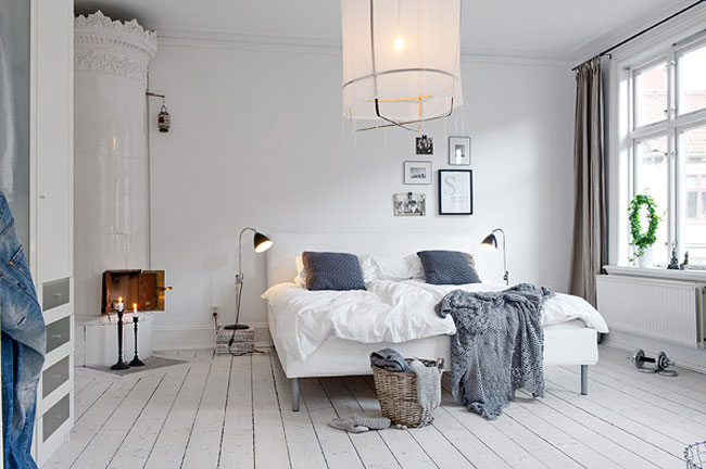 Белый цвет в дизайне интерьера квартиры