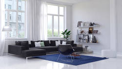 Черная мебель и аксессуары в домашнем интерьере