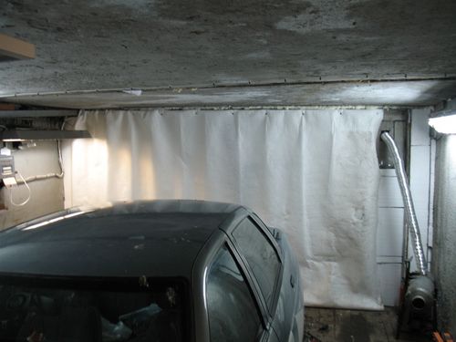 Как подобрать утепленные шторы на ворота гаража в фото
