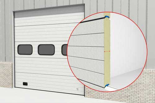 Как подобрать утепленные шторы на ворота гаража в фото