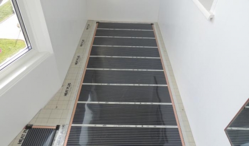Технология монтажа теплого пола на балконе в фото