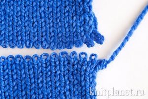 Трикотажный шов в вязании спицами: закрытие петель с фото и видео в фото