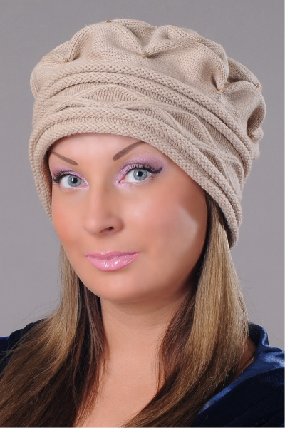 Женская шапка своими руками спицами с фото и видео в фото
