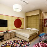 дизайн интерьера спальни в японском стиле
