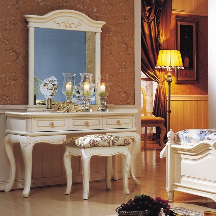 Рустикальный стиль туалетного столика
