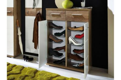 Стильные полки для обуви – функциональный предмет мебели для прихожей