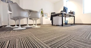 Различные виды цинковки ковролина для офисных помещений